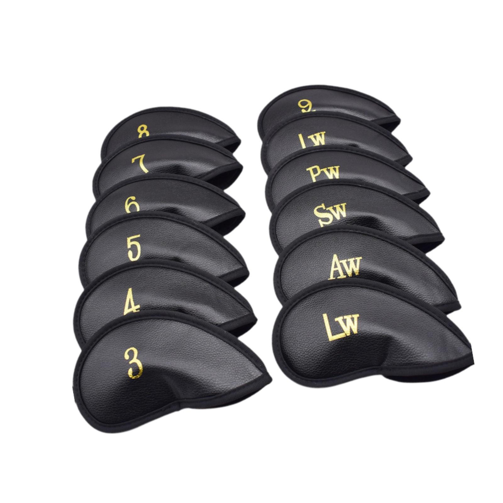 Golf Club Iron Set - Penutup Kepala Tongkat Golf 12 Buah