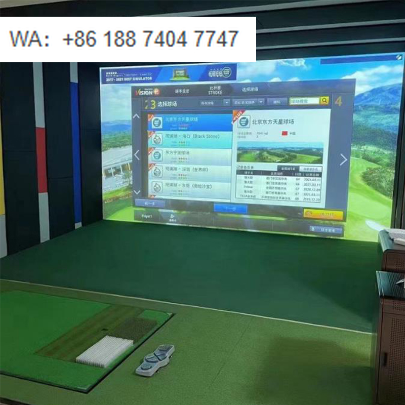 Simulator Golf Interaktif Bert - Golf Equipment Operator ulasan dan harga