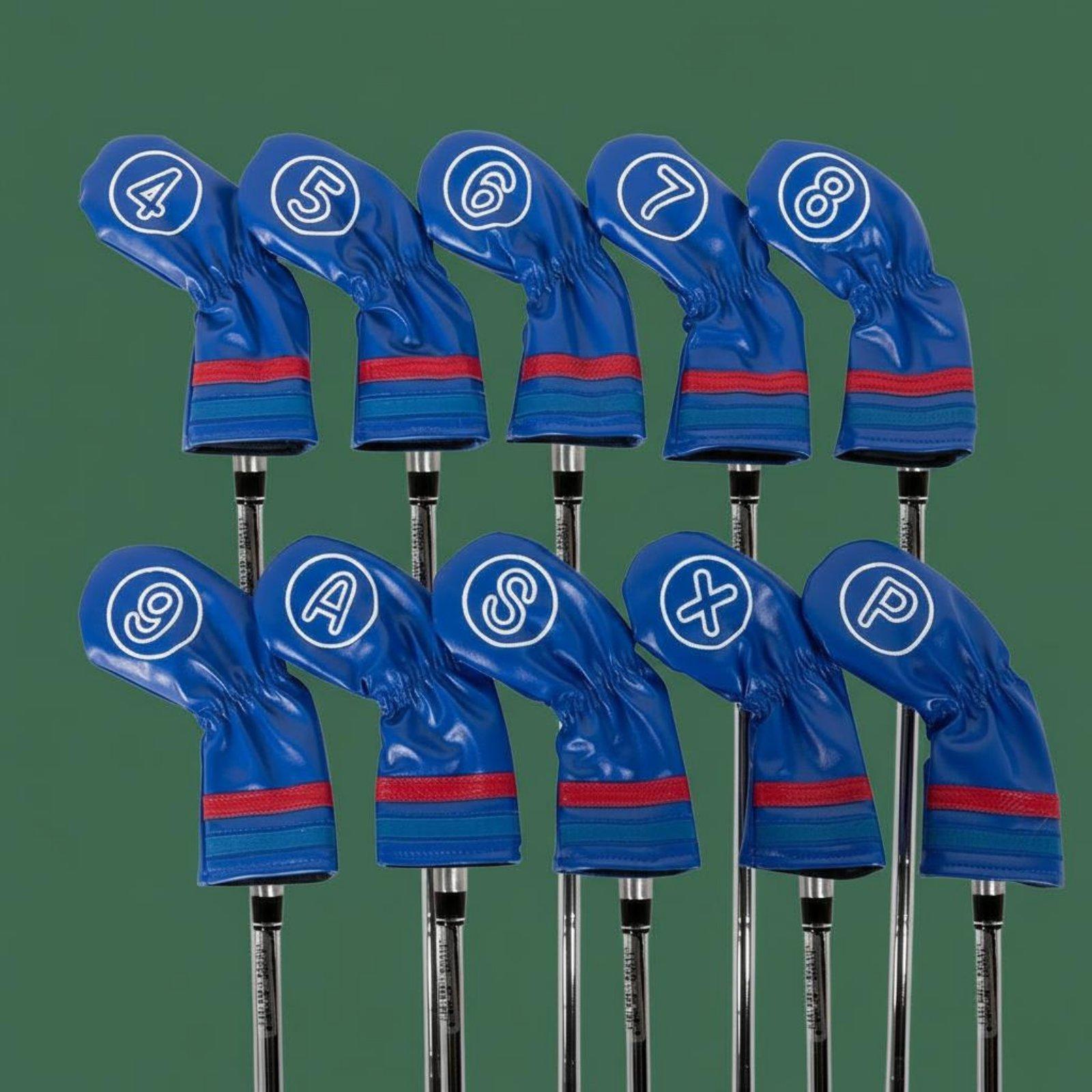Sarung Besi Klub Golf Kulit Ta - Golf Club Iron Set ulasan dan harga