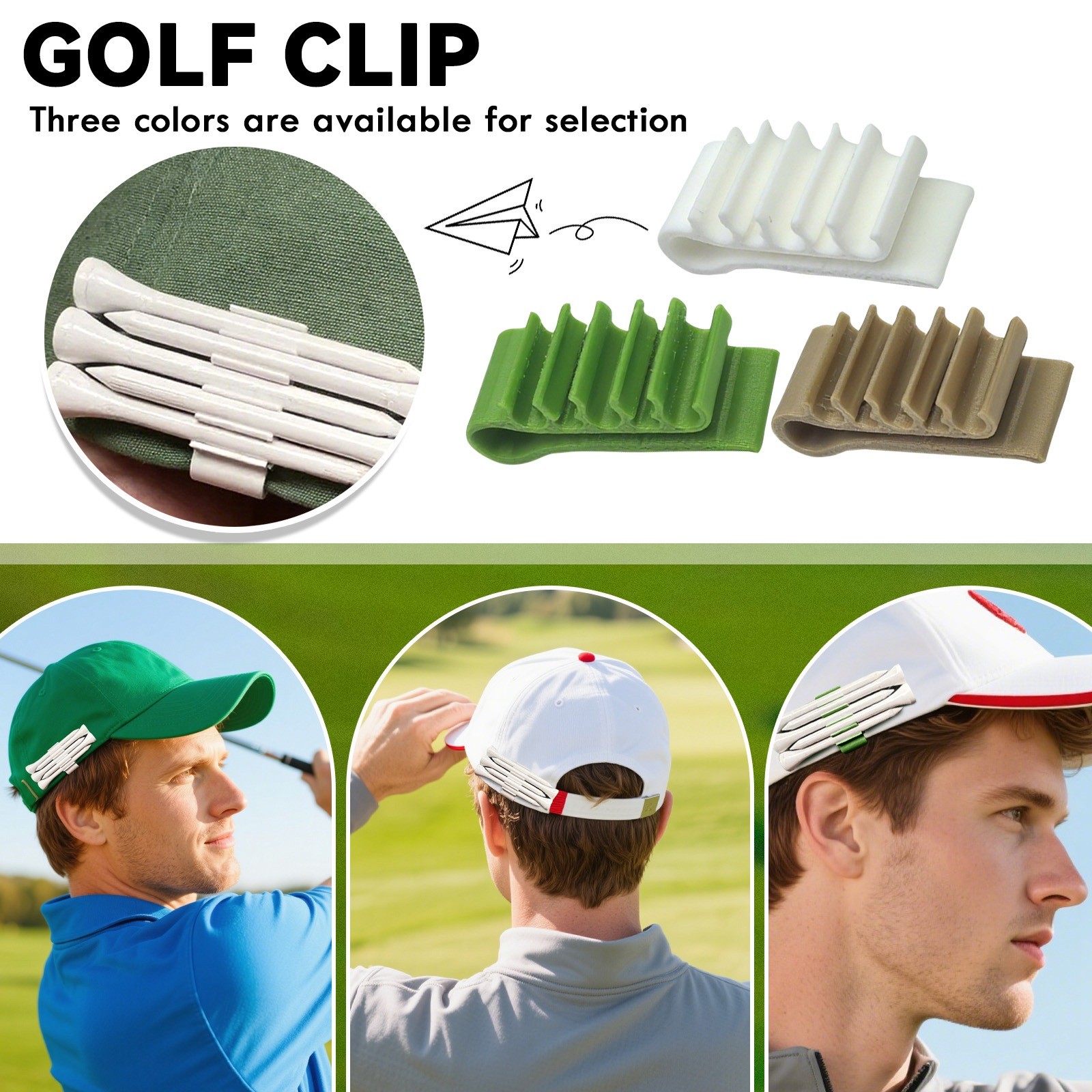 Klip Topi Tempat Duduk Golf Co - Golf Equipment Holder ulasan dan harga
